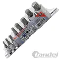 Produktbild: BGS STECKSCHLÜSSEL SATZ VIELZAHN XZN NUSS-SATZ 8 tlg. BIT-NÜSSE M4 - M12 M14 M16