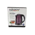 Produktbild: Hagen Wasserkocher Elektro Küchengeräte Edelstahl Kabelloser Kocher Heißwasserbe