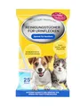 Produktbild: Japan Premium Pet Tücher für Katzen, Hunde-Reinigungstücher, Haustiertücher zur Beseitigung von Gerüchen und Schmutz, Haustier-Feuchttücher Desodorierend Groß, Packung mit 25 Tüchern. 20x30 cm