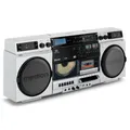 Produktbild: Medion LIFE® P66538 Retro-Boombox weiß
