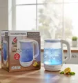 Produktbild: GOURMETmaxx Glas-Wasserkocher mit Frostglas-Design 1,7 Liter