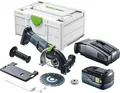 Produktbild: Festool DSC-AGC 18-125 FH EB-Basic Akku Freihandtrennsystem 18 V 125 mm Brushless + 1x Akku 5,0 Ah + Schnellladegerät + Systainer