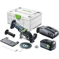 Produktbild: Festool Dsc-agc 18-125 Fh Eb-basic Akku Freihandtrennsystem 18 V 125 Mm Brushless + 1x Akku 5,0 Ah + Schnellladegerät + Systainer