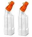 Produktbild: Stihl Original 2x Mischflasche 1L Anmischen Abfüllen von Kraftstoff 00008819411