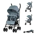 Produktbild: Chipolino Kinderwagen Milano Buggy bis 22 kg, Rückenlehne verstellbar, faltbar grau/grün