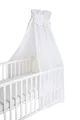 Produktbild: roba Babybett Himmel, weiß, aus 16% Baumwolle, 84% PES, (HxBxT) 160 x 250 x 0,5