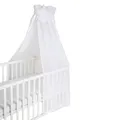 Produktbild: roba Himmel für Babybett, ca.160 x 250 x 0,5 cm, weiß - B-Ware neuwertig