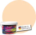 Produktbild: WALLCOVER Wandfarbe Pastell Orange Hochdeckend Klasse 1 Matt 1L für 8 m²