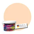 Produktbild: WALLCOVER hochwertige Wandfarbe für Innen | Orange Pastell | 1L für 8m² | Hochdeckende Innenfarbe (Klasse 1) in Morgenorange Matt | Profi Qualität aus Deutschland