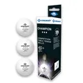 Produktbild: Schildkröt Donic Tischtennisball 3-Stern Champion ITTF, Wettkampfball in Poly 40+ Qualität, 3 STK. im Karton, weiß, 608540