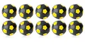 Produktbild: Robertson Kickerball Winspeed 35 mm 10er Set schwarz-gelb, farbecht, Abriebfest und langlebig, für Tischfußball und Tischkicker