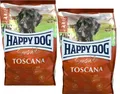 Produktbild: 2 x 4 kg Happy Dog Sensible Toscana (€ 6,24/kg) mit Ente & Lachs - Hundefutter