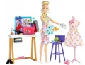 Produktbild: BARBIE DOLL FASHION STUDIO sewing machine set HDY90 Mattel