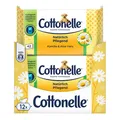 Produktbild: Feuchtes Toilettenpapier 12x42 Tücher Kamille Aloe Vera Bio Abbaubar Cottonelle