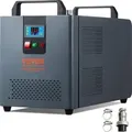 Produktbild: Industrieller Wasserkühler, KH-6000, 200 w industrielles Wasserkühler-Kühlsystem mit Kompressor, 12 l Wassertankkapazität, 7,8 l/min max.