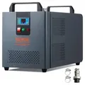 Produktbild: VEVOR Industrieller Wasserkühler, KH-6000, 200 W industrielles Wasserkühler-Kühlsystem mit Kompressor, 12 l Wassertankkapazität, 7,8 l/min max. Du