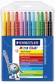 Produktbild: STAEDTLER Wachs-Twister Noris Club, 12er Weichplastiketui