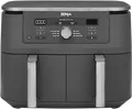 Produktbild: Ninja Heißluftfritteuse DZ400EU Foodi Max Dual Zone | 9,5 l | 2 Fächer | 2470 Watt | Familiengröße | Airfryer | Schwarz