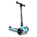 Produktbild: Roller Kinder 3-6 Jahre Scoot & Ride Highwaykick 3 LED - 3 Räder - Heidelbeere