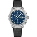 Produktbild: Tag Heuer Aquaracer Herrenuhr silber blau CAY2112.FT6041