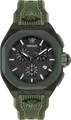 Produktbild: Versace VE9L00324 V-Legend Chrono schwarz grau grün Biokeramik Herren Uhr NEU