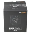 Produktbild: be quiet! Pure Rock 2 Black, CPU Kühler, 150W TDP, Pure Wings 2, 120mm PWM,Gebr.