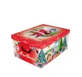 Produktbild: Kreher Aufbewahrungsbox Aufbewahrungsbox, Dekokarton - Motiv: Weihnachtsmann