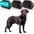 Produktbild: HUND IST KÖNIG Hundewindeln für Rüden [3 STK] Saugstarke Hundewindeln Rüde | Bequeme Hunde Windeln bei Inkontinenz Hund - Umweltfreundliche Rüdenwindel waschbar | Hundewindel leicht zu reinigen