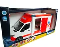 Produktbild: BRUDER MB Sprinter Ambulanz mit Fahrer und Licht (02676)