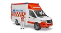 Produktbild: BRUDER - Ambulanzfahrzeug Mercedes Benz Sprinter, mit Fahrer - 1/16 - BRU2676