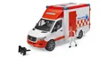 Produktbild: BRUDER MB Sprinter Ambulanz m. Fahrer (59,99 EUR/Stück)