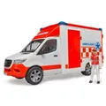 Produktbild: Bruder 02676 MB Sprinter Ambulanz mit Fahrer und Light + Sound Modul