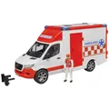 Produktbild: bruder Einsatzfahrzeug Modell Mercedes Benz Sprinter Ambulanz Fertigmodell PK...