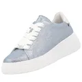 Produktbild: Rieker Damen Plateau Sneaker Blau EU 41