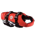 Produktbild: EzyDog Schwimmweste Hund - DFD Hundeschwimmweste - Schwimmwesten für für Kleine, Mittelgroße und Große Hunde - Rettungsweste mit Griff und Reflektoren, Größenverstellbar (XS, Rot)
