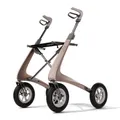 Produktbild: Carbon Overland Rollator byAcre metallic-braun