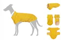 Produktbild: Hunde Regenmantel Mit Reflexstreifen Polyester Gelb M