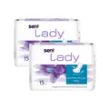 Produktbild: Seni Lady Extra Plus Einlage -  15 x 33 cm, 590 ml, 2x 15 Einlagen
