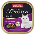 Produktbild: animonda Vom Feinsten Adult Lamm Kräutersauce 32x 100 g Katzenfutter Nassfutter