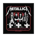 Produktbild: METALLICA PATCH AUFNÄHER # 82 MASTER OF PUPPETS BANDPIC 10x9cm FLICKEN ABZEICHEN
