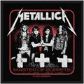 Produktbild: Metallica Standard Patch Master Of Puppets Band Nue offiziell Schwarz Size One