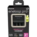 Produktbild: Ladegerät eneloop SmartPlus Charger BQ-CC55 weiß, inkl. 4x Mignon AA 1,2V