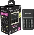 Produktbild: Panasonic eneloop BQ CC55 Ladegerät + 4x eneloop AA 2500mAh - Schwarz