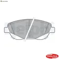 Produktbild: BREMSBELAGSATZ SCHEIBENBREMSE LP2207 FÜR TOYOTA 2AD-FHV/FTV 2.2L 2WW 2.0L 4cyl