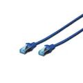 Produktbild: Digitus DK1532005B Patchkabel Netzwerkkabel CAT5e SF-UTP RJ45 PVC LAN 0,5m blau