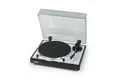 Produktbild: Thorens TD 402 DD Plattenspieler mit MM Tonabnehmer und Phono Vorstufe, hochglanz schwarz