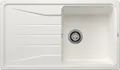 Produktbild: BLANCO Spüle SONA 5 S in WEISS mit Ablaufgarnitur ohne Ablauffernbedienung / ...