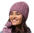 Produktbild: Heat Holders Damen Frauen Zopfmütze rose Mütze Thermomütze Thermo Mütze Winter