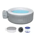 Produktbild: Bestway LAY-Z-SPA St. Lucia AirJet™ Whirlpool, 170 x 66 cm, 2-3 Personen, rund, Silbergrau