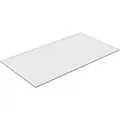 Produktbild: Relaxdays Glasplatte, Transparent, Glas, Rechteckig, 120x0.8x65 cm, Esszimmer, Tische, Esstische, Tischsysteme, Tischplatte